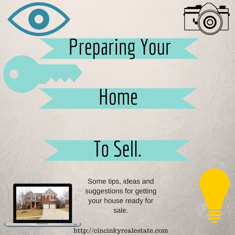 Preparing your house to sell.