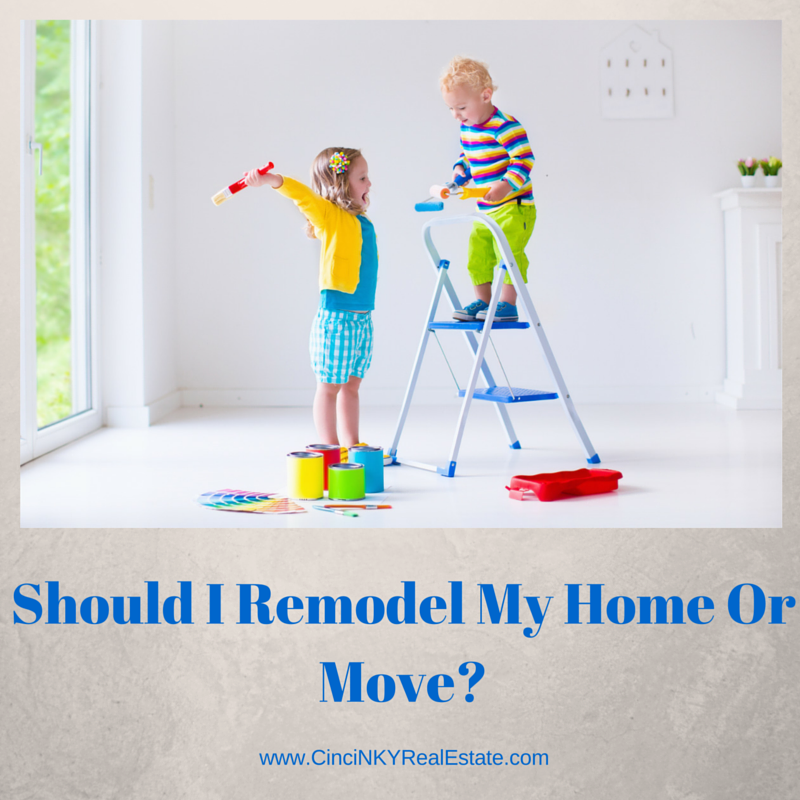 Should I remodel my home or move graphic