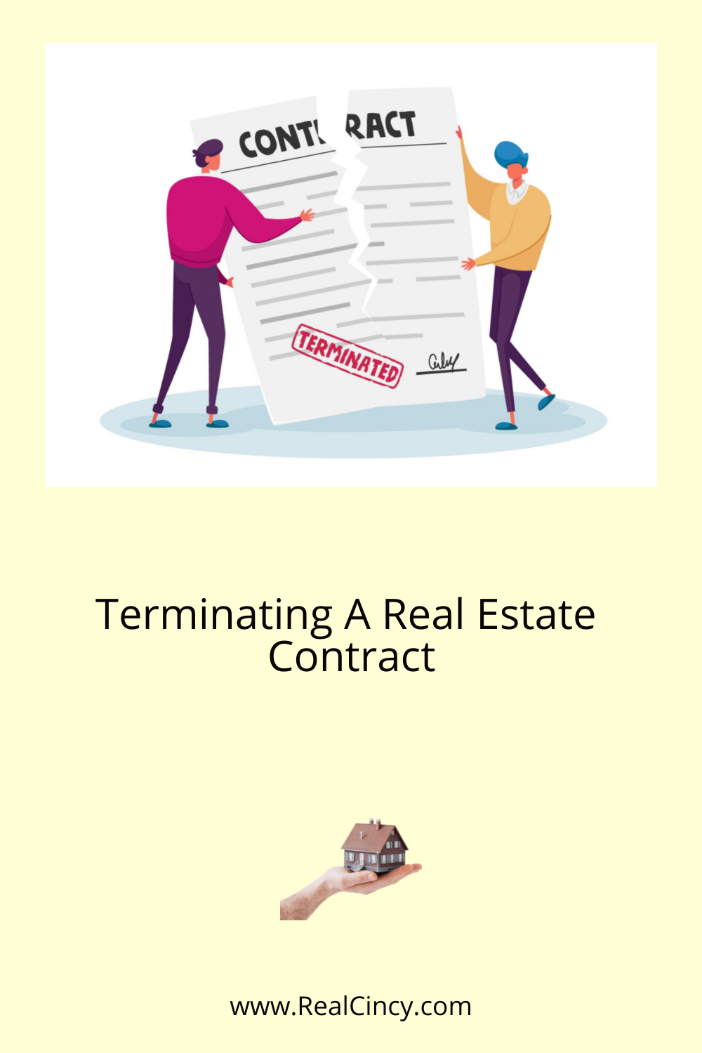 Terminating A Real Estate Contract Pin