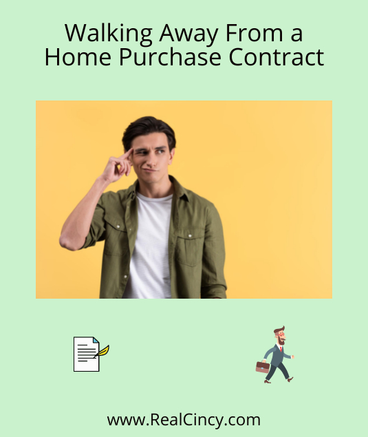 Walking Away from a Home Purchase Contract