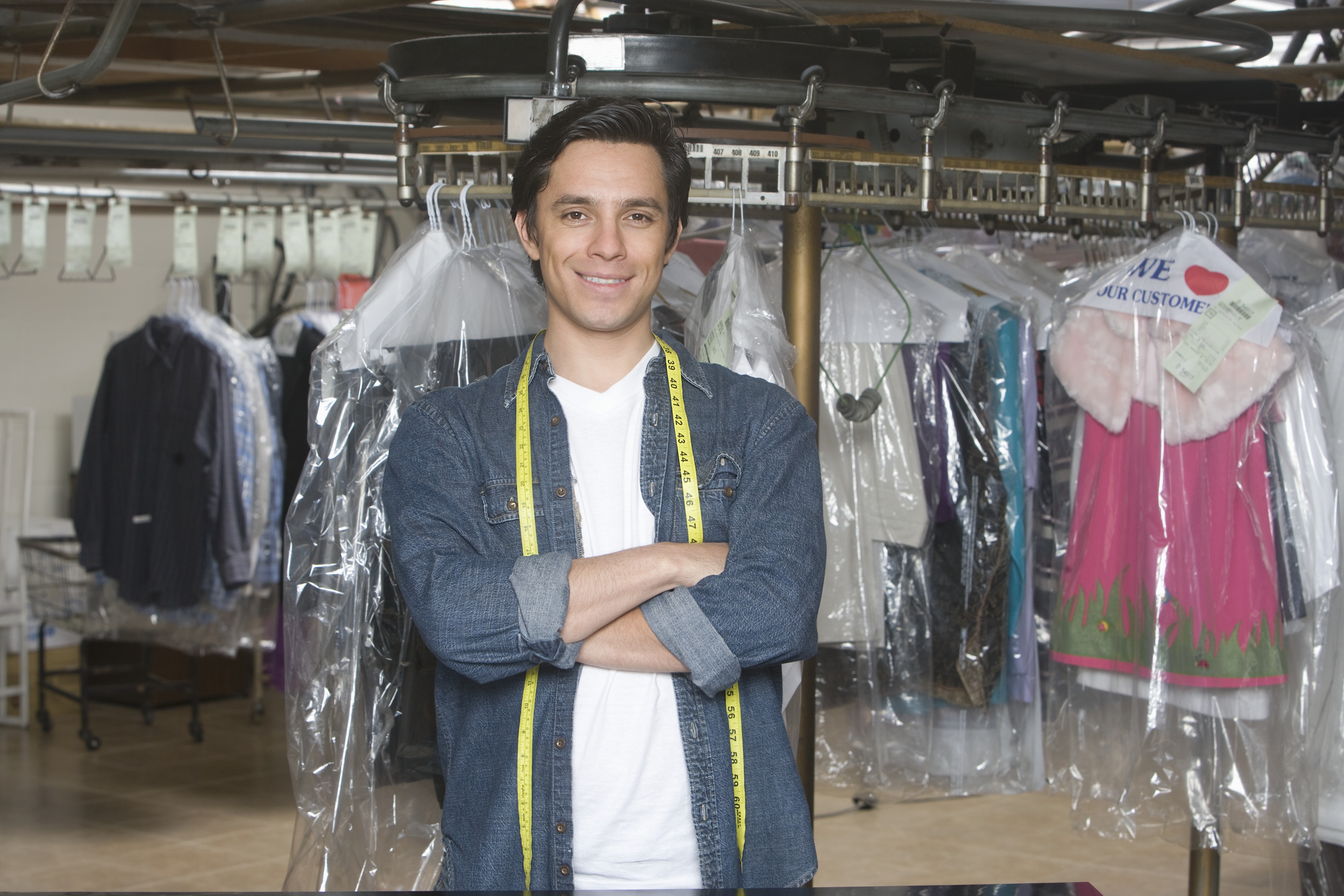dry cleaner owner who is self employed