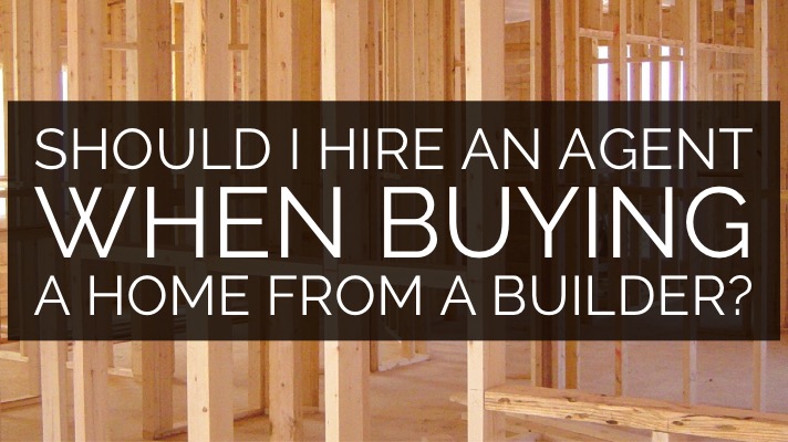 Do i need an best sale agent for new construction