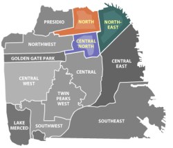 Districts 6, 7, & 8 in SF