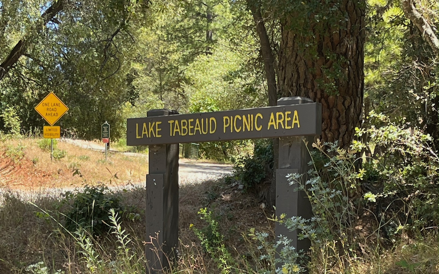 lake tabeaud amador county park