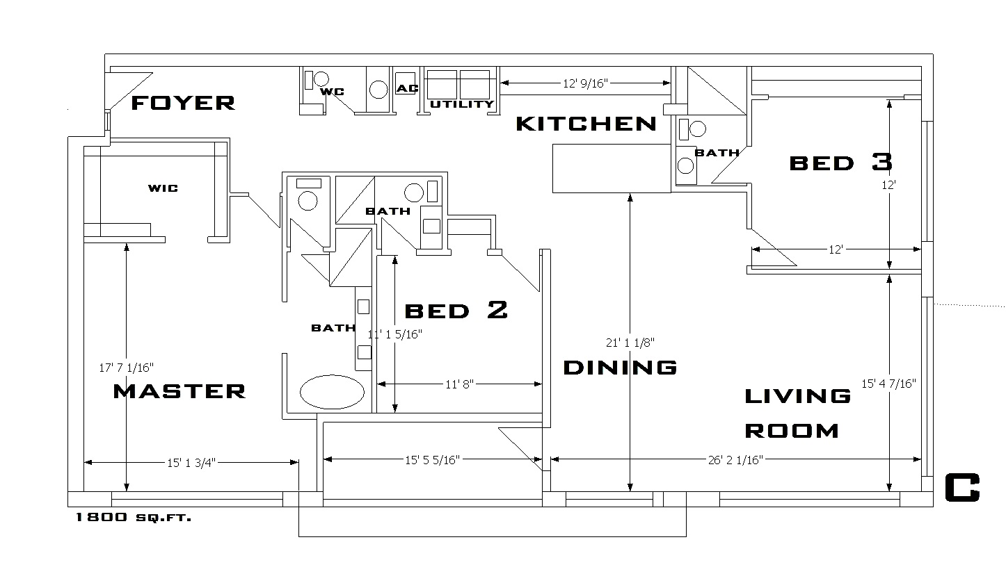 747 North Floorplan C