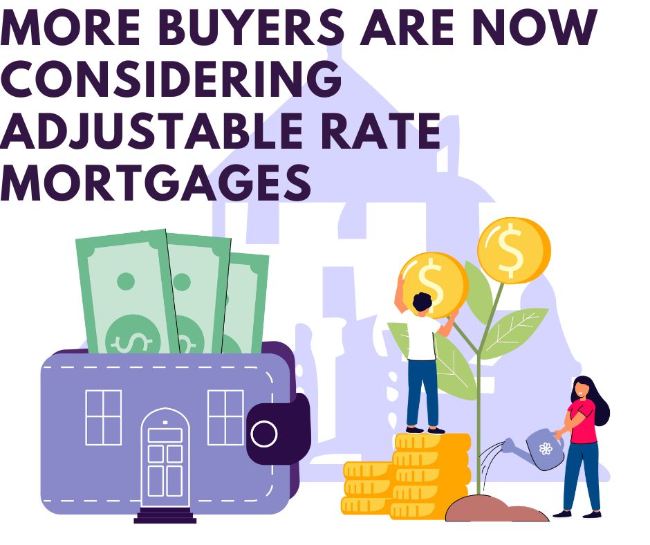 More Buyers are Now Considering Adjustable Rate Mortgages