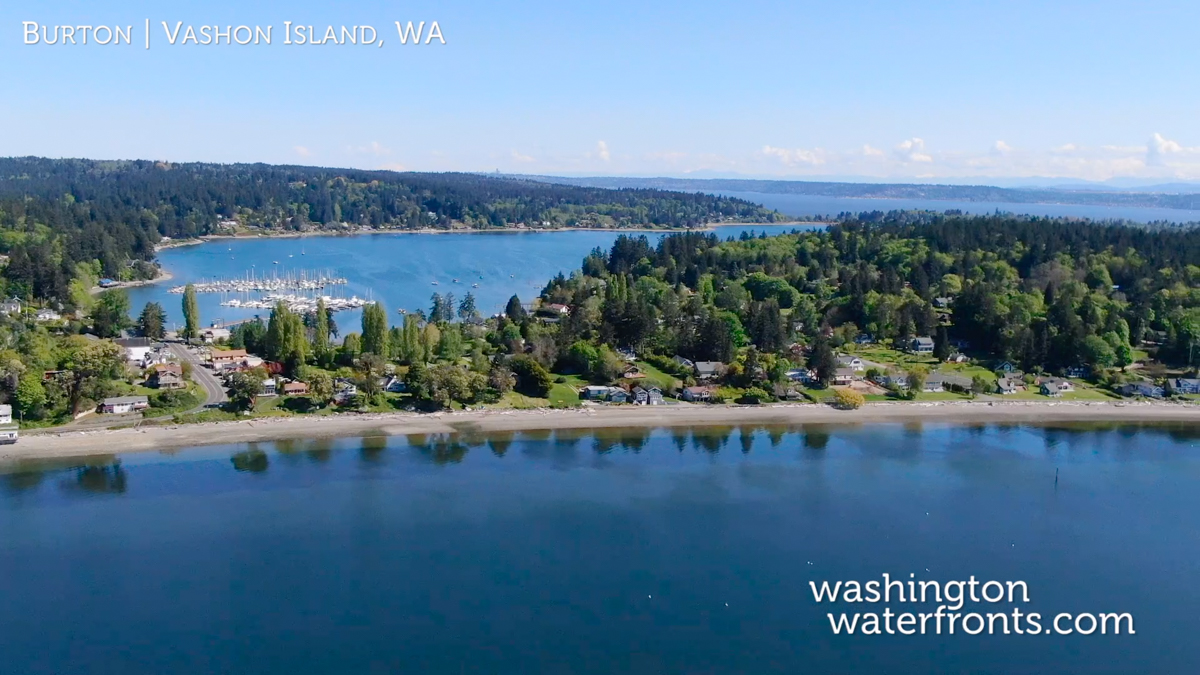 Burton Waterfront Homes in Vashon Island WA Local Waterfront