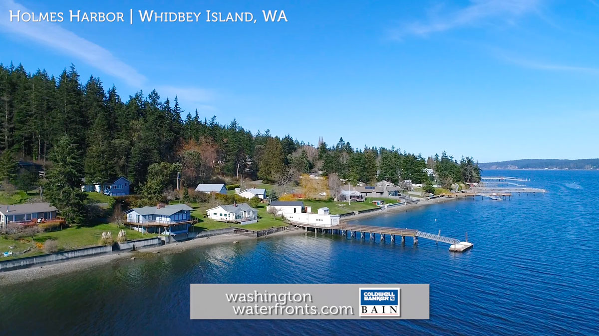 Holmes Harbor Waterfront Homes in Whidbey Island, WA (Local Waterfront