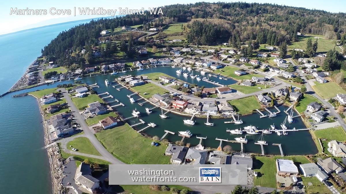 Mariners Cove Waterfront Homes in Whidbey Island, WA (Local Waterfront