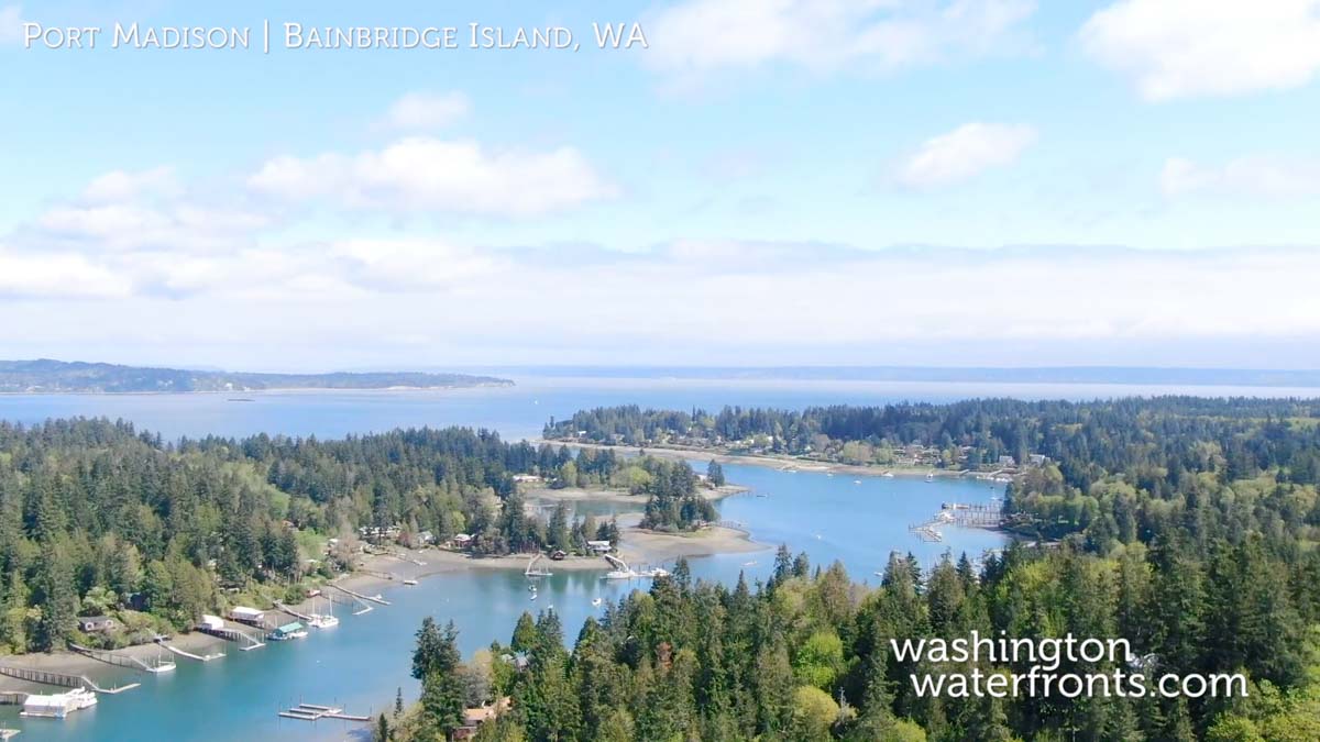 Port Madison Waterfront Homes in Bainbridge Island, WA (Local ...