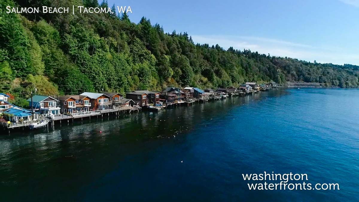 Waterfront Homes for Sale in Salmon Beach, WA