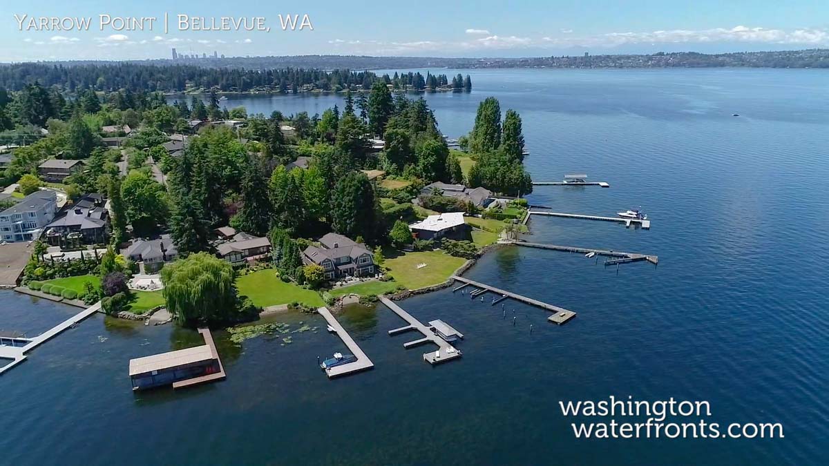 Waterfront Homes for Sale in Yarrow Point, Bellevue