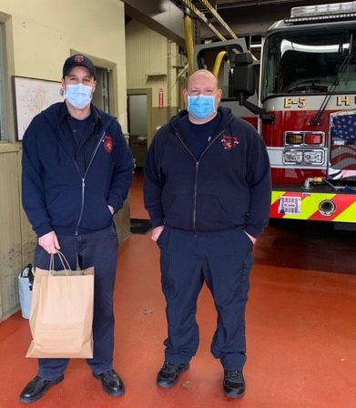 Two Fire Fighters