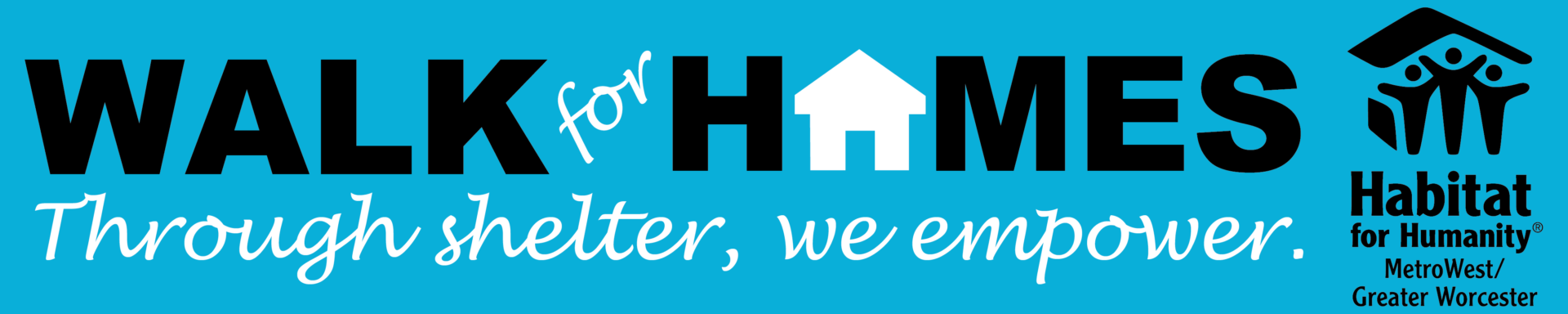 Walk for Homes logo