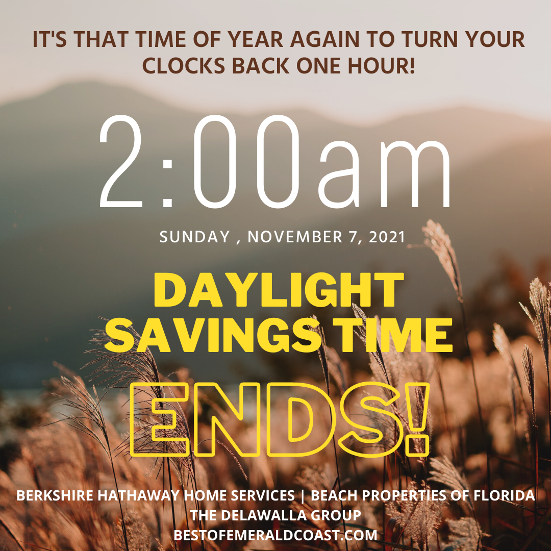 Reminding you to Turn Your Clocks Back Tonight!