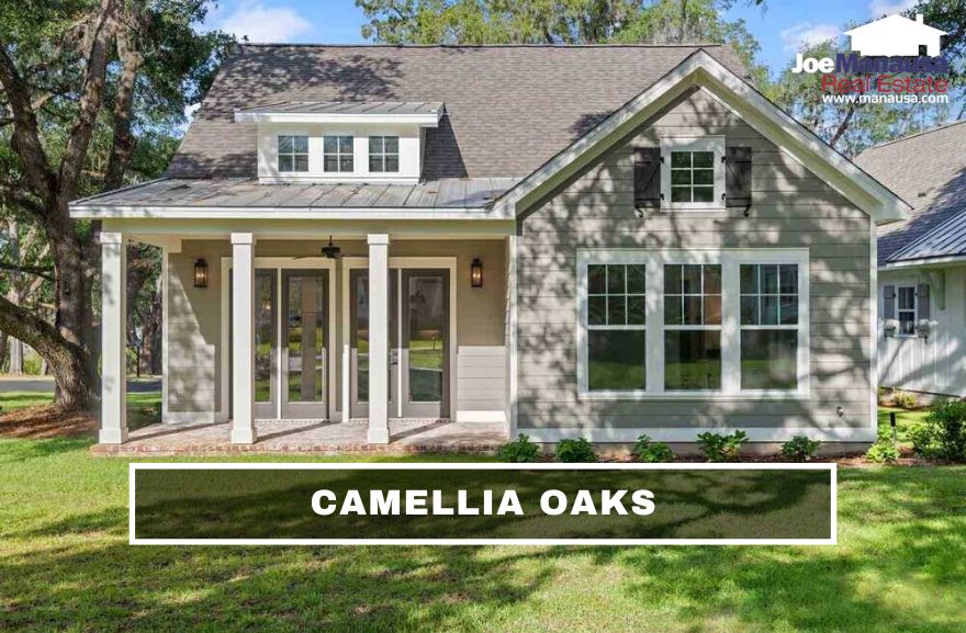 Camellia Oaks is Tallahassee's first neighborhood designated for property owners aged 55 years old and older and contains 143 attached and detached condominium units.