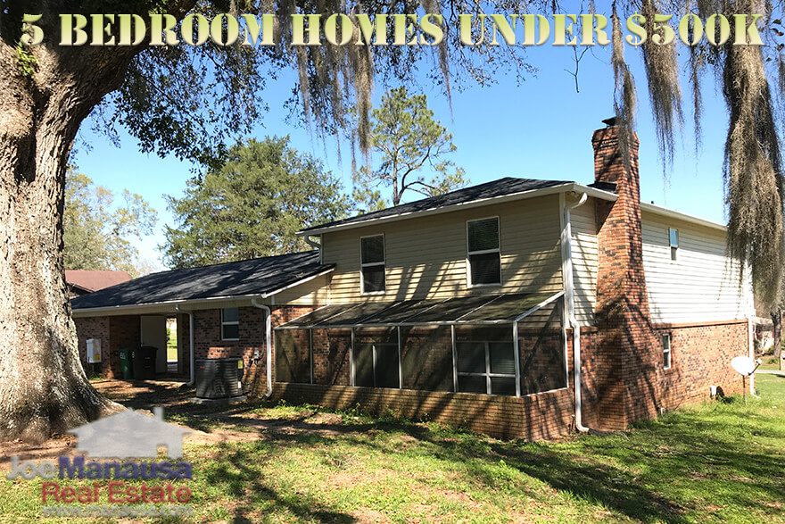 Tallahassee Real Estate For Sale • 5 BR Homes Under $500K