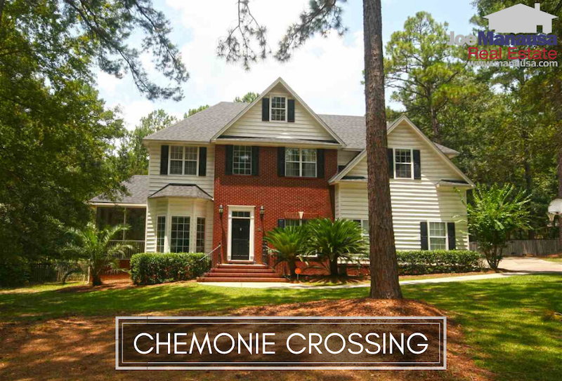 Chemonie Crossing Tallahassee FL Chemonie Crossing in NE Tallahassee is a sought-after neighborhood offering large homes on acreage plots built over the past thirty or so years.