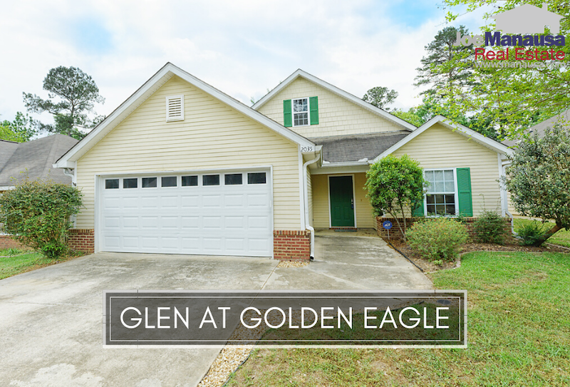 The Glen and Golden Eagle Tallahassee FL The Glen at Golden Eagle is a popular NE Tallahassee neighborhood with just over 200 three and four-bedroom patio homes.