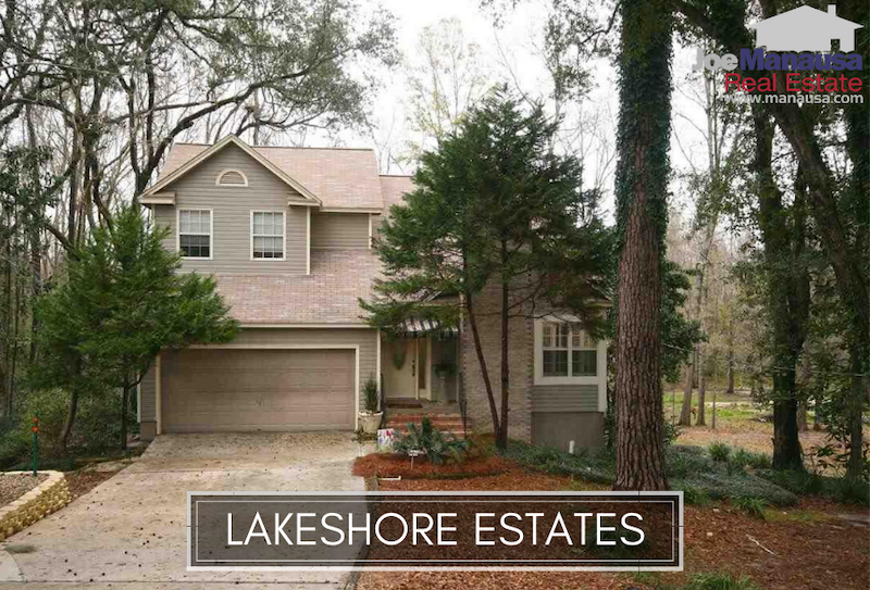 Lakeshore Estates in Northwest Tallahassee is located just north of I-10 on the west side of Meridian road.