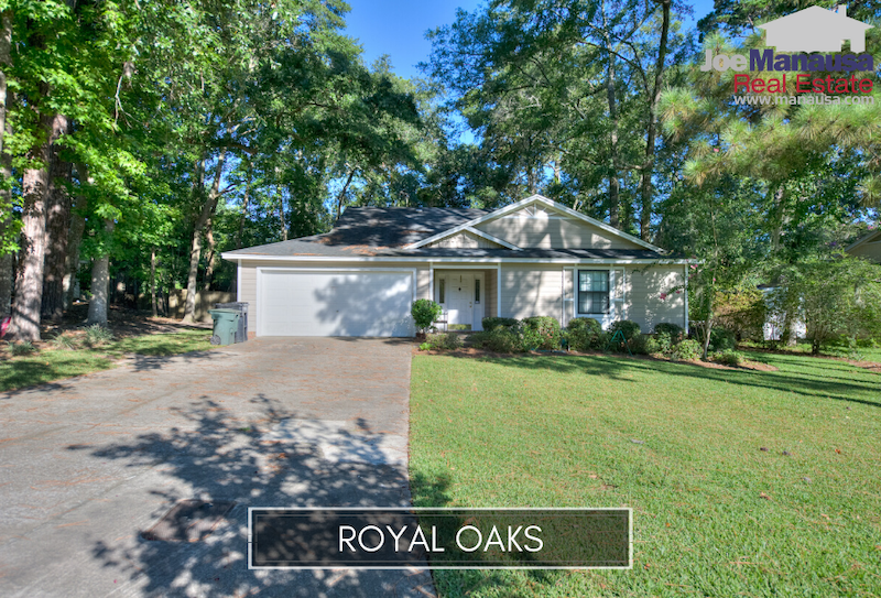 Royal Oaks is a popular Northeast Tallahassee neighborhood located on the east side of Thomasville Road along the western edge of Killearn Estates.