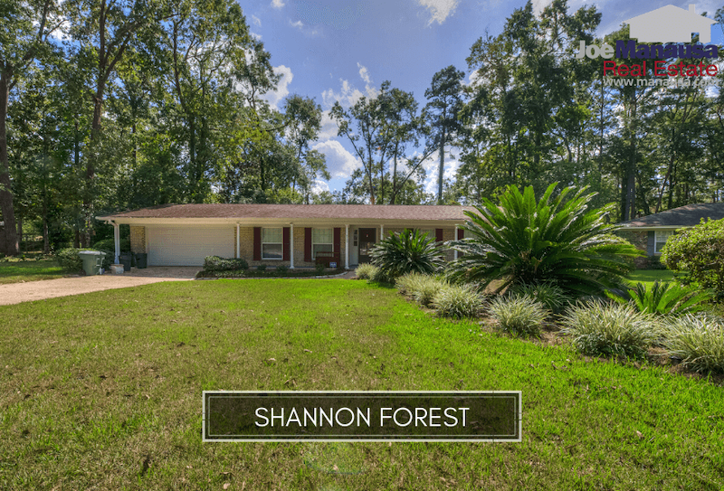 Shannon Forest Tallahassee • Home Sales Report May 2020