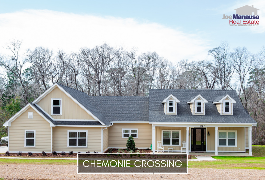 Chemonie Crossing is located out Centerville Road (just past Proctor Road) on the NE side of Tallahassee.