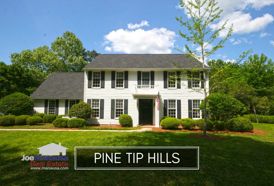 Pine Tip Hills is a small but popular neighborhood located on the north side of town.
