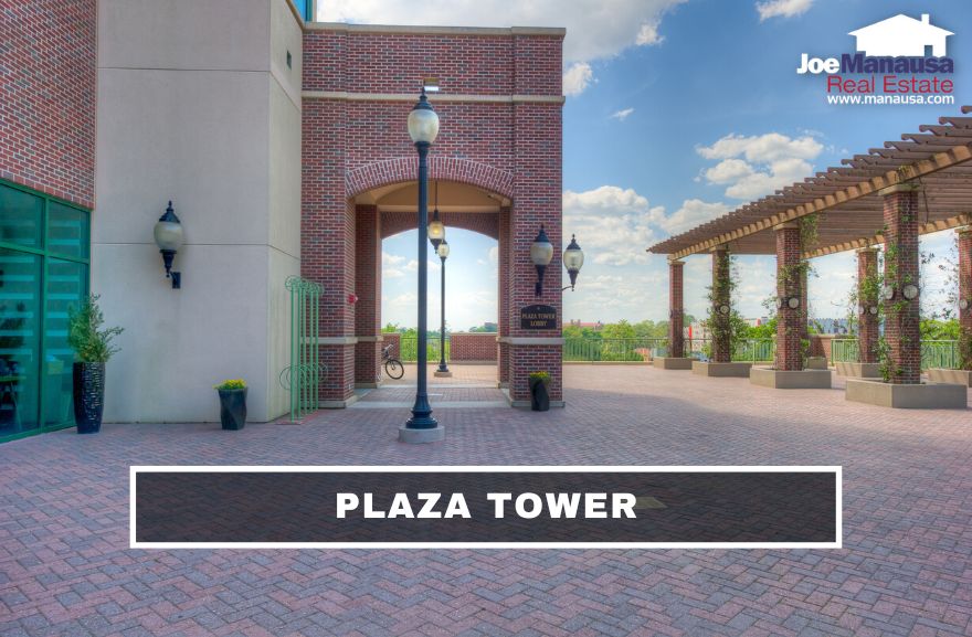 Plaza Tower is located atop the Kleman Plaza with panoramic views of Florida State University, downtown Tallahassee, and the Leon County Civic Center.