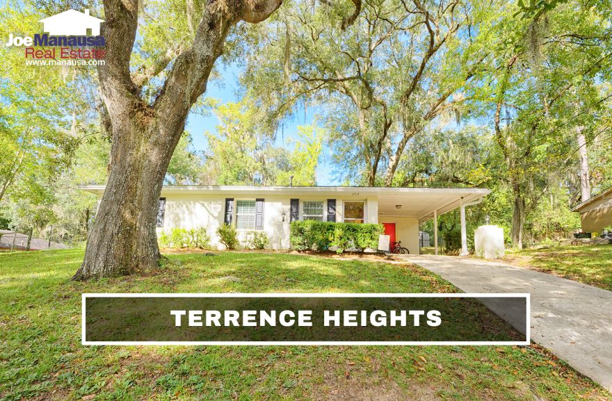 Terrence Heights is located in Northwest Tallahassee