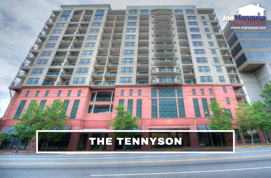 The Tennyson is a ninety-unit vertical condominium in downtown Tallahassee that offers a mix of units from 1 to 4 bedrooms with covered parking and great views.