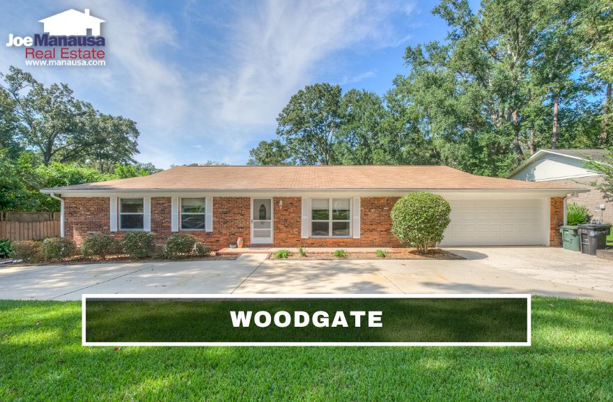 Woodgate Tallahassee Florida Woodgate is a popular North Midtown neighborhood with more than 200 five, four, and three-bedroom homes built within the past fifty years.