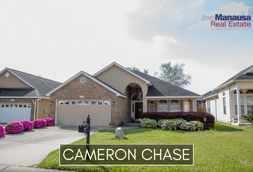 Cameron Chase is a small but popular Tallahassee neighborhood located on the west side of Centerville Road just south of the high-demand Killearn Estates community.