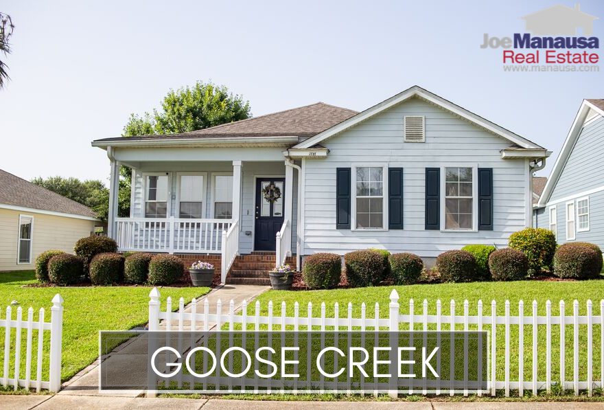 Goose Creek is the collective name given to Goose Creek Fields and Goose Creek Meadows, two small adjacent neighborhoods located on the east side of town.