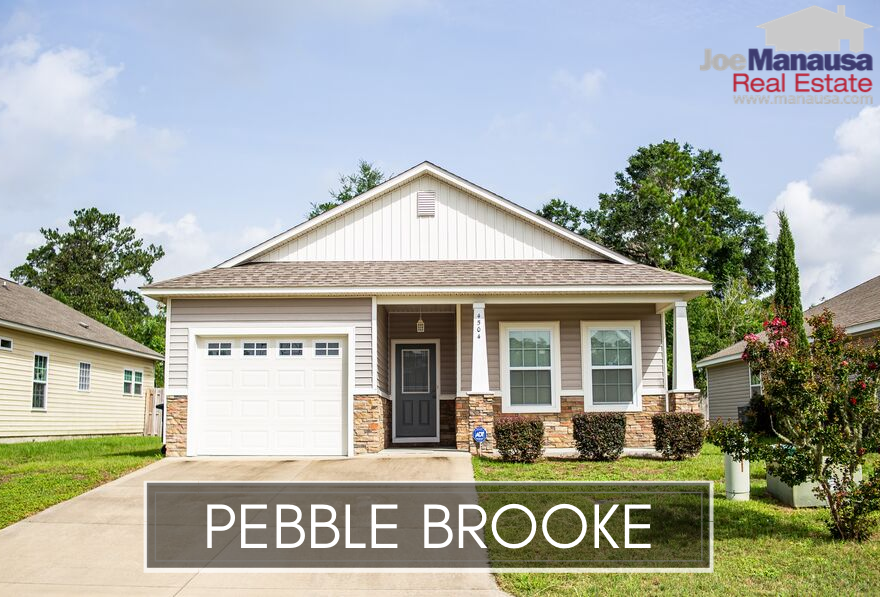 Pebble Brooke is a popular SE Tallahassee neighborhood located just North of Tram Road and less than 10 minutes away from the Southwood Town Center.