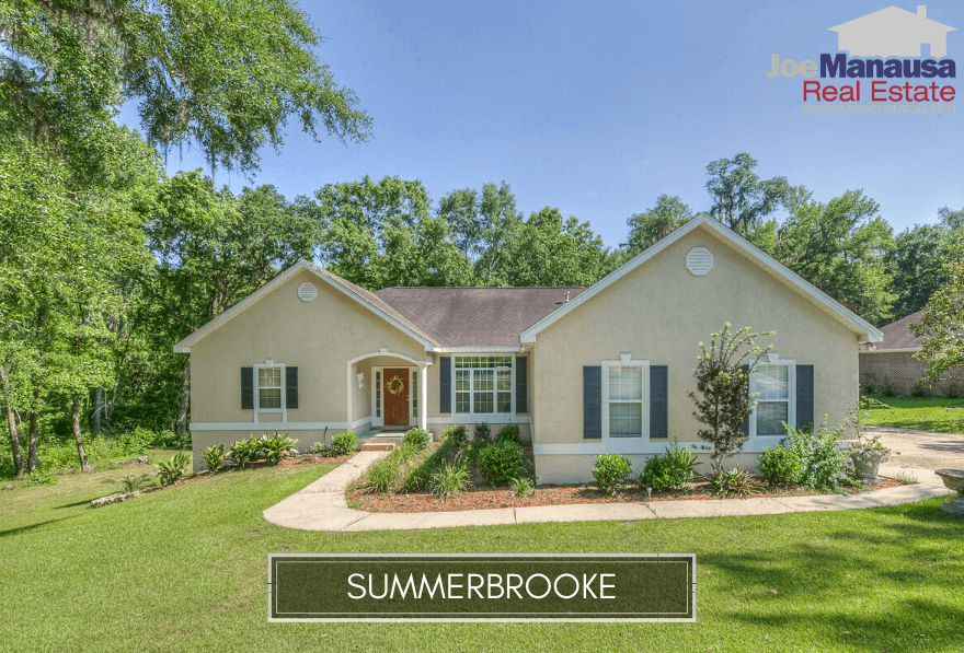 Summerbrooke Tallahassee FL Summerbrooke is a popular NE Tallahassee neighborhood containing more than 600 five, four, and three-bedroom homes.