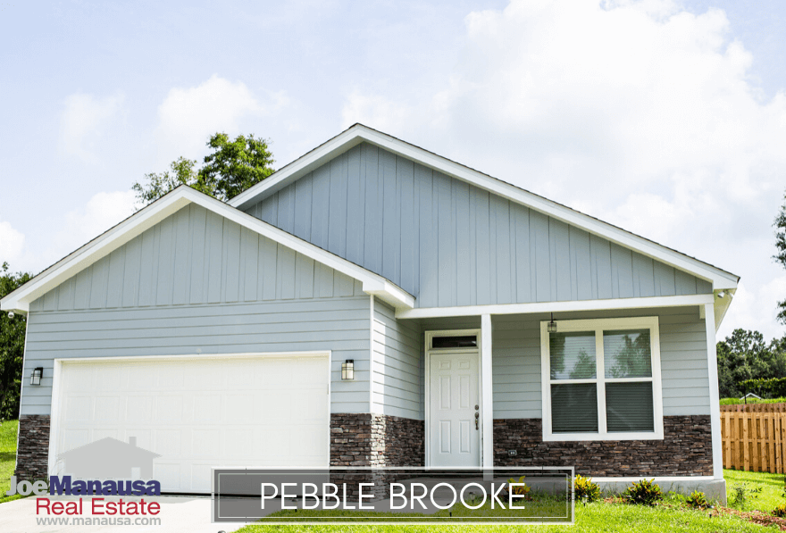 Pebble Brooke Tallahassee, FL Pebble Brooke in Southeast SE Tallahassee is a popular neighborhood filled with roughly 200 attached and detached single-family homes.