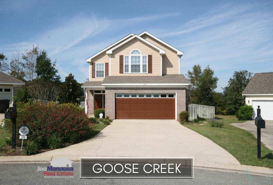 The Goose Creek neighborhood consists of two adjacent neighborhoods, Goose Creek Meadows and Goose Creek Fields, and they are located in the super-hot 32317 zip code.