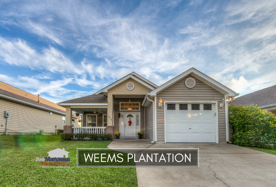 Weems Plantation is a small but popular NE Tallahassee neighborhood located between Capital Circle NE and Buck Lake Road on the south side of Mahan Drive.