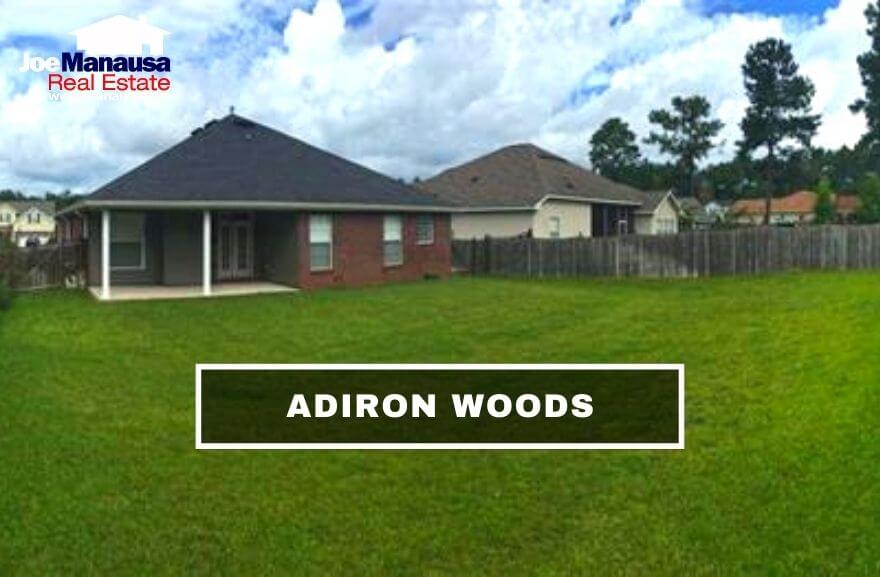 Adiron Woods is a popular east-side neighborhood that is located near the intersection of Mahan Drive and Walden Road.