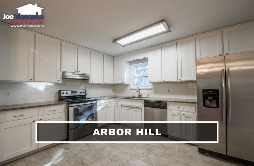 Arbor Hill is located on the southern border of Killearn Estates in Northeast Tallahassee and contains both attached and detached single-family homes.