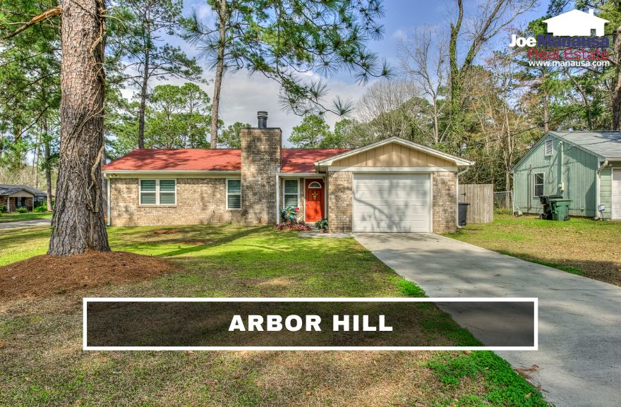 Arbor Hill contains both attached and detached single-family homes at prices just below Tallahassee's median home price and is appreciating at a remarkable rate right now.