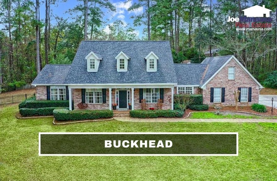Buckhead is located across from Killearn Estates on the east side of Centerville Road, just north of I-10 and a short drive into town.