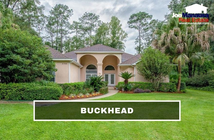 Buckhead is a small Northwest Tallahassee neighborhood of roughly 160 executive-style homes on half-acre sized lots in the popular 32309 zip code.