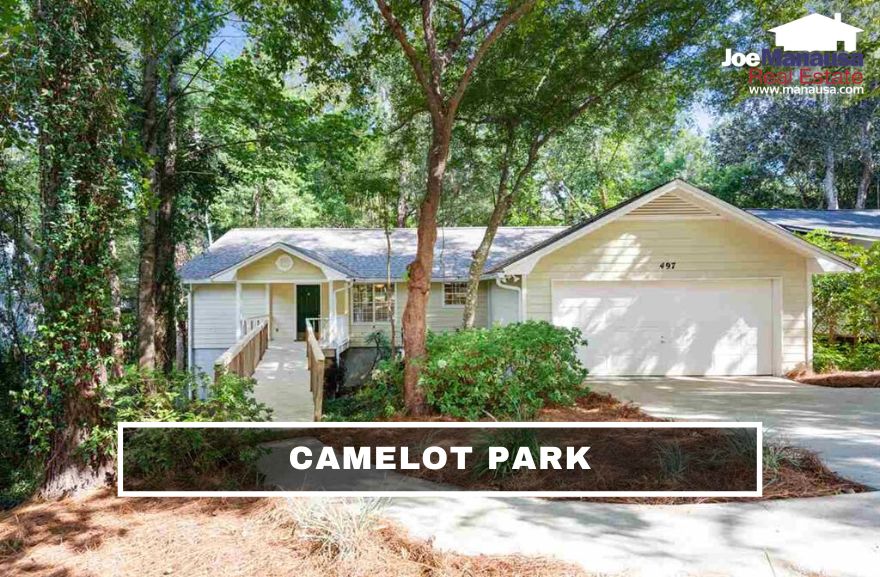 Camelot Park is a popular NE Tallahassee neighborhood located downtown on the south of Park Avenue and west of Richview Road.
