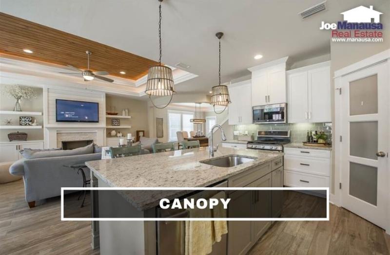 Canopy is a popular new construction neighborhood located in Northeast Tallahassee at the intersection of Fleischmann Road and Miccosukee Road.