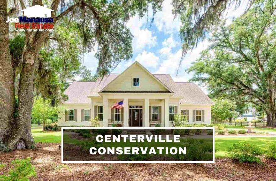 Centerville Conservation is a popular high-end Tallahassee neighborhood located on the west side of Centerville Road and north of Pisgah Church Road.