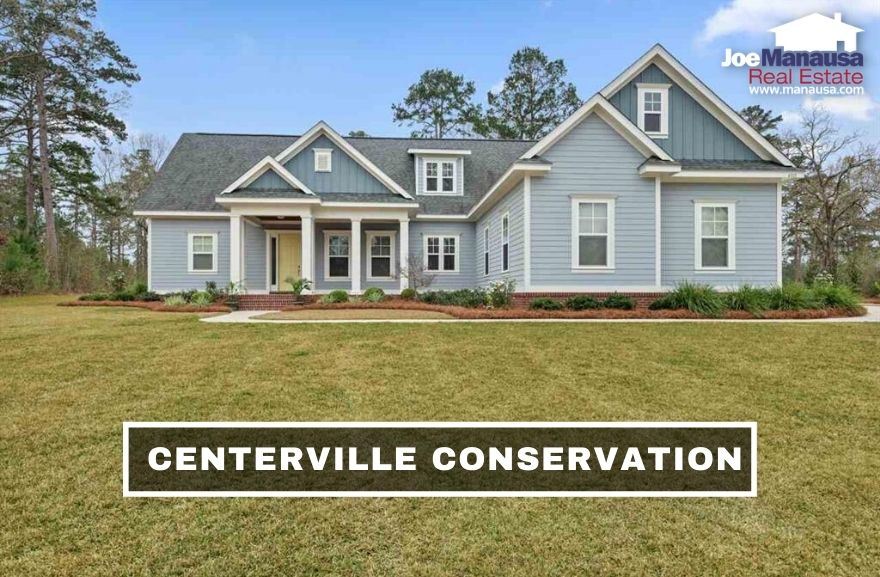 Centerville Conservation is located on the western edge of Centerville Road north of Pisgah Church Road in Northeast Tallahassee.