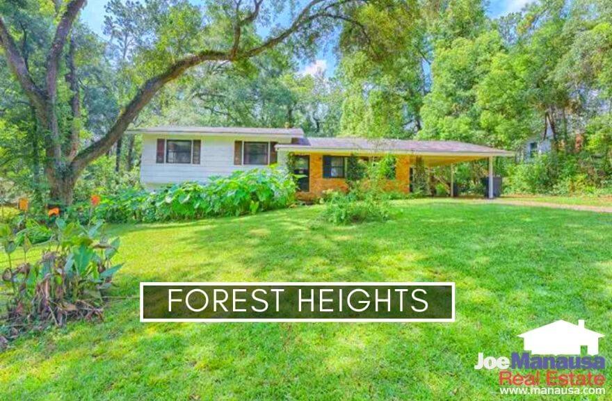 Forest Heights is located south of Hartsfield Road and north of Tharpe Street on the NW side of Tallahassee.