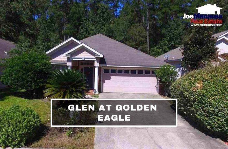 The Glen at Golden Eagle Tallahassee, FL The Glen at Golden Eagle is located in the heart of Killearn Lakes Plantation, adjacent to the uber-popular Golden Eagle Plantation community.